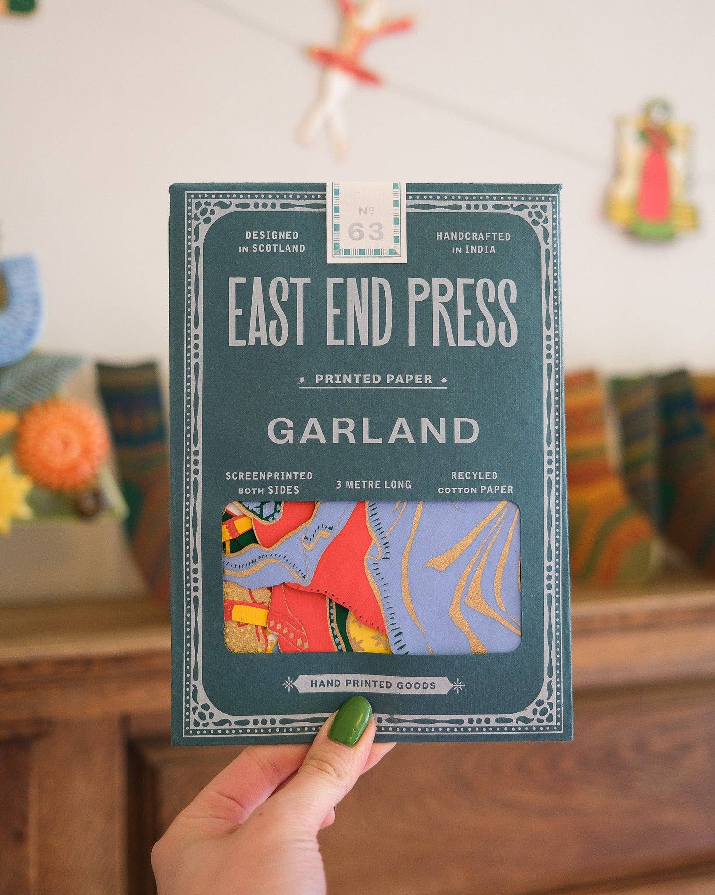 East End Press - Nativity Sewn Garland