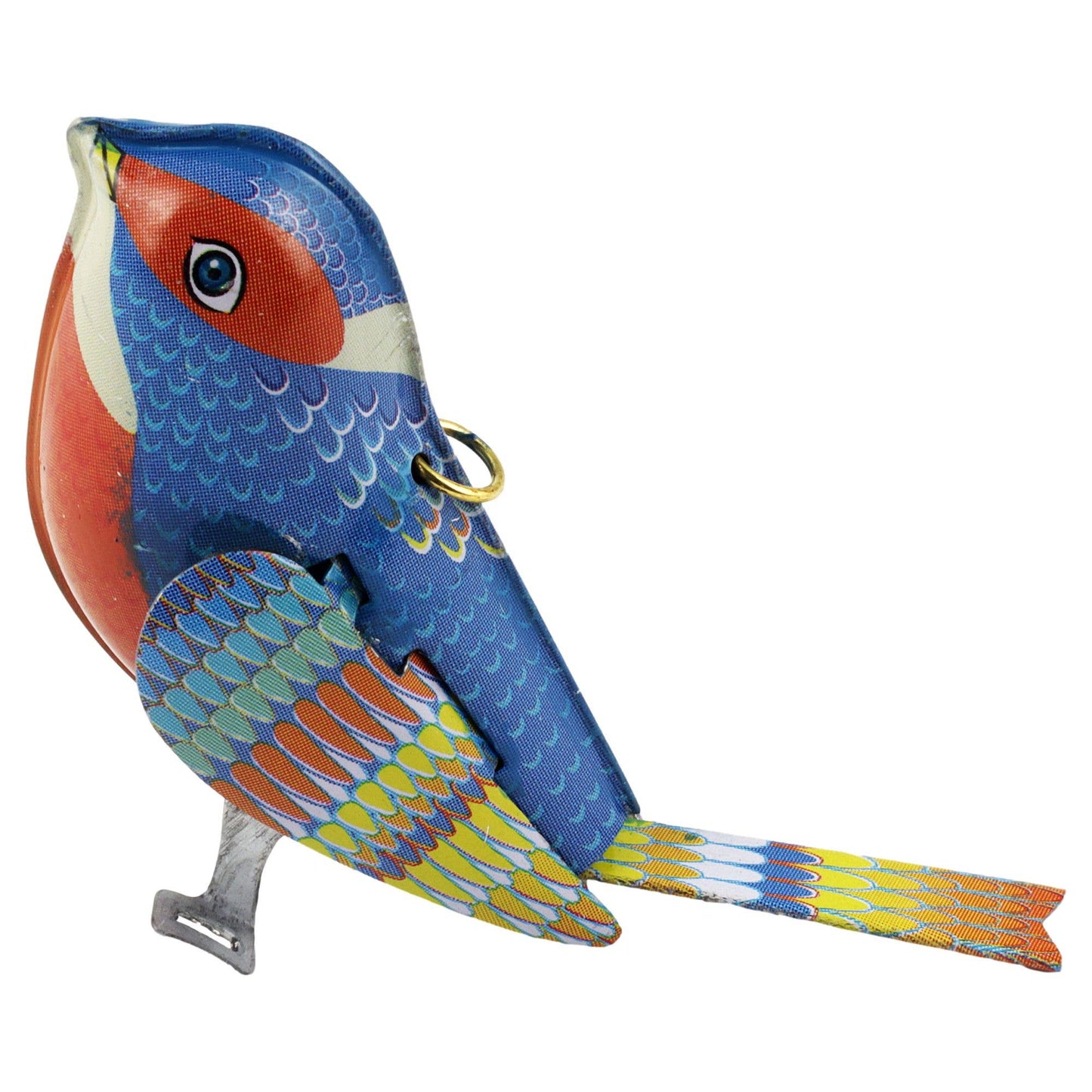 Tin Toy Hanging Bird Decoration