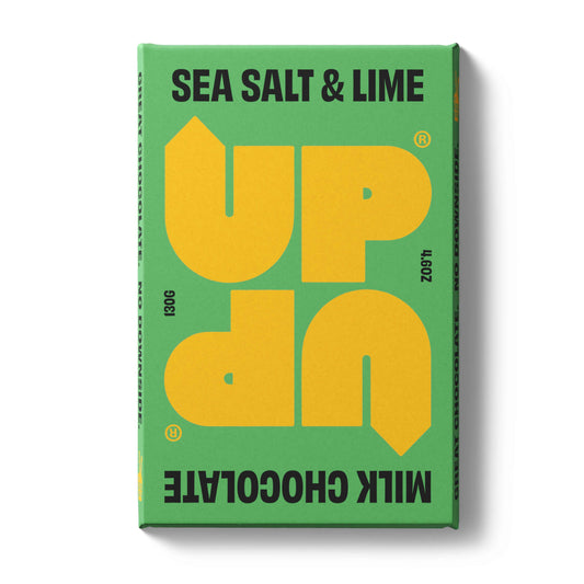 UP-UP Chocolate - Sea Salt & Lime Milk Chocolate Bar