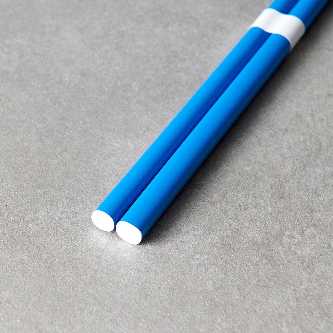 Royal Blue & White Chopsticks