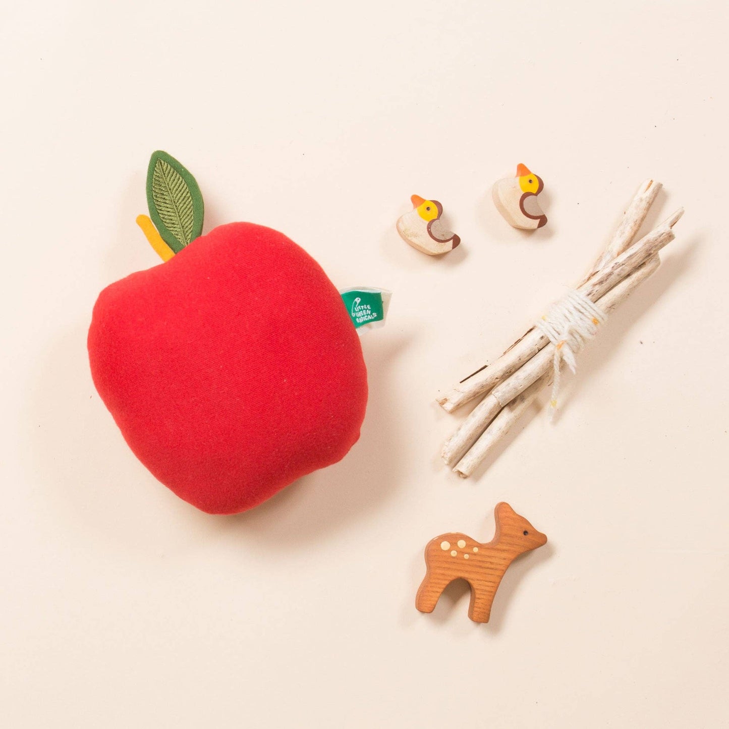 Apple-A-Day Organic Cotton Soft Toy