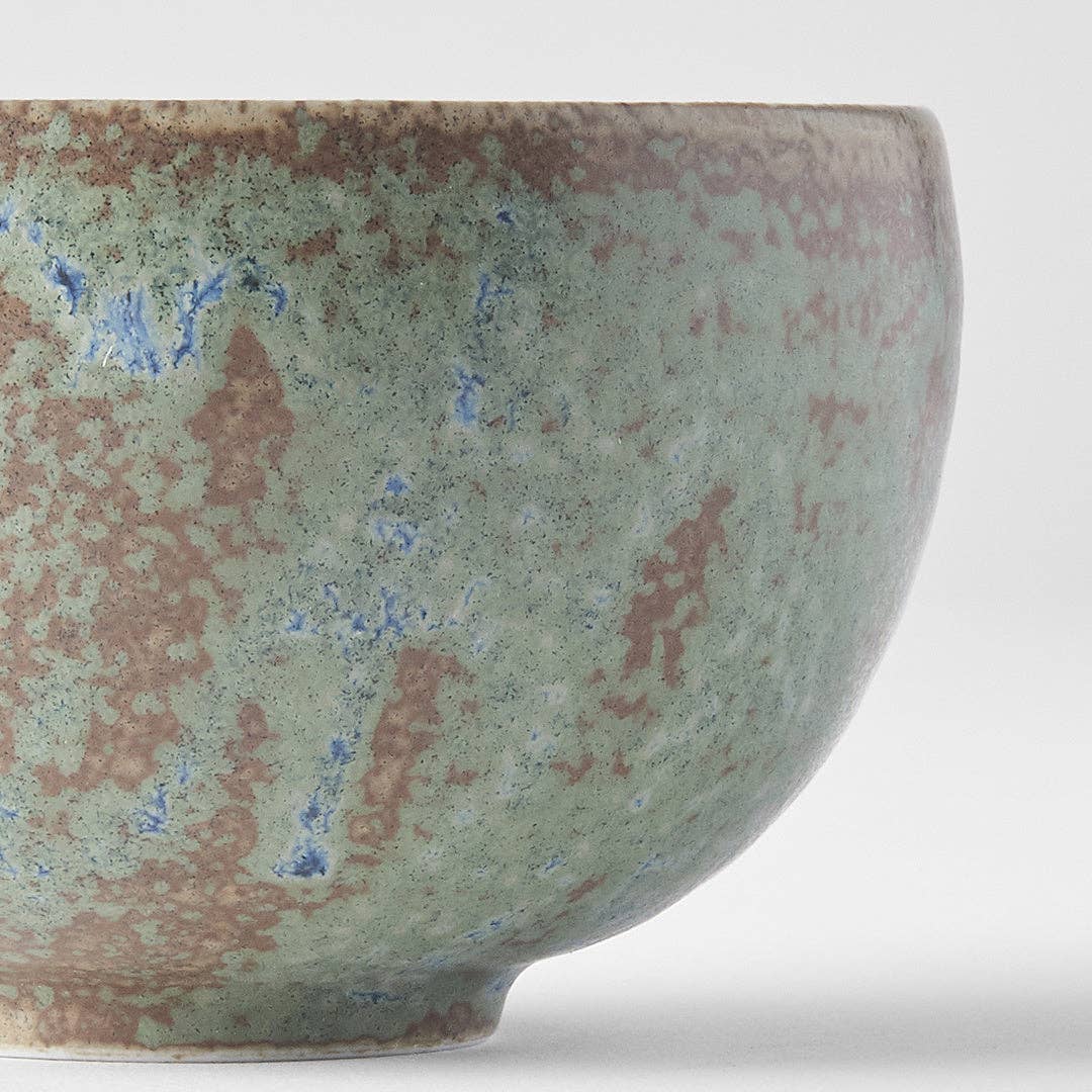 Green Fade Small Japanese Matcha/ Soup Bowl