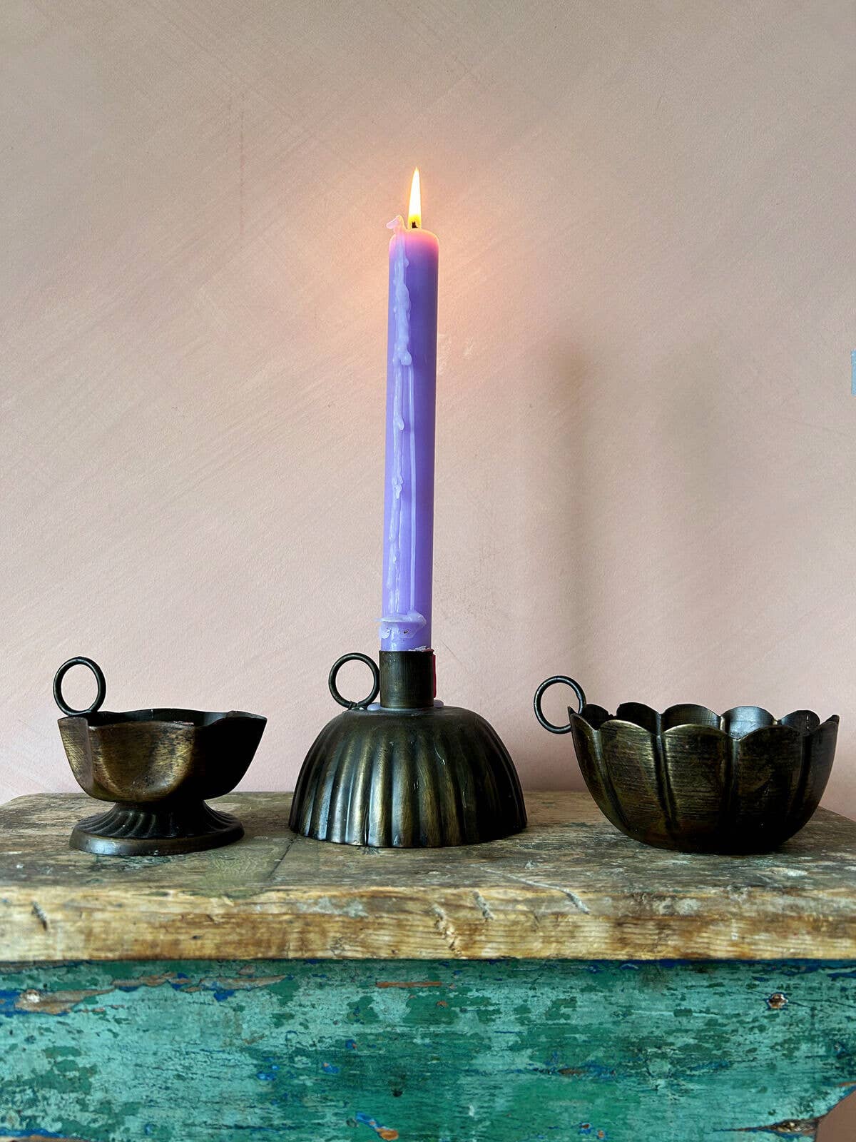 Brass Candle Holder