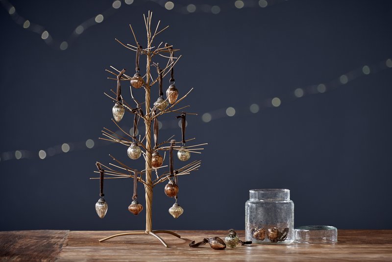 Brass wire Christmas tree 