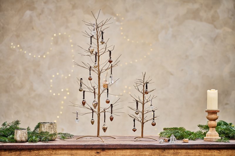 Brass wire Christmas tree 