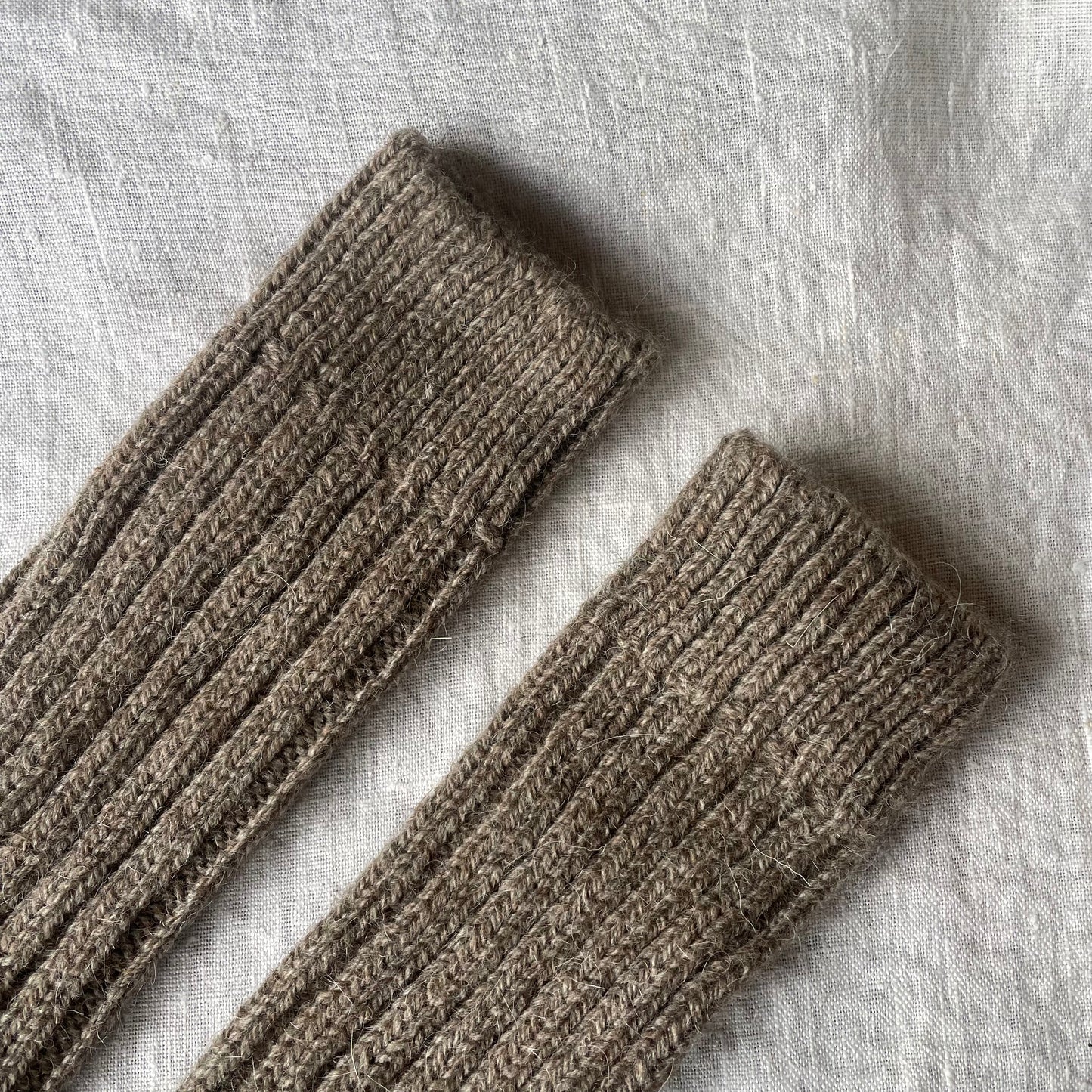 Natural Long Socks - Wool, Alpaca, Cotton & Hemp