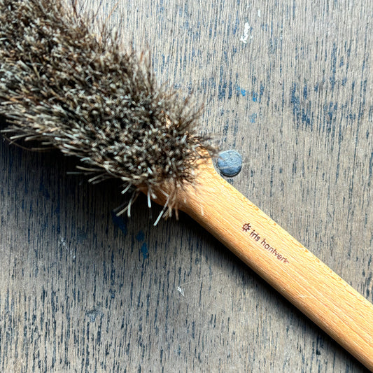 Horsehair Hand Broom by Iris Hantverk