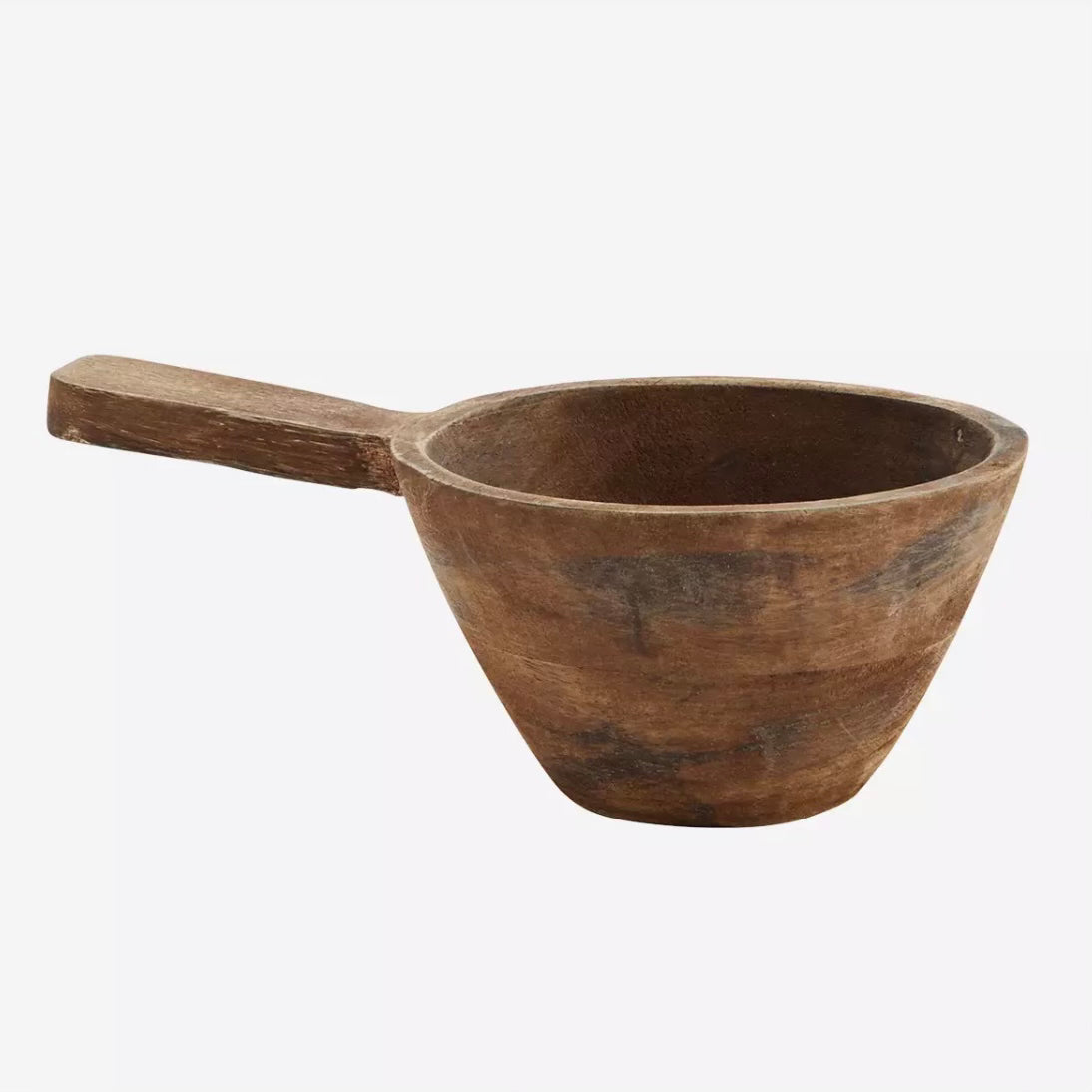 Wooden Bowl With Handle
