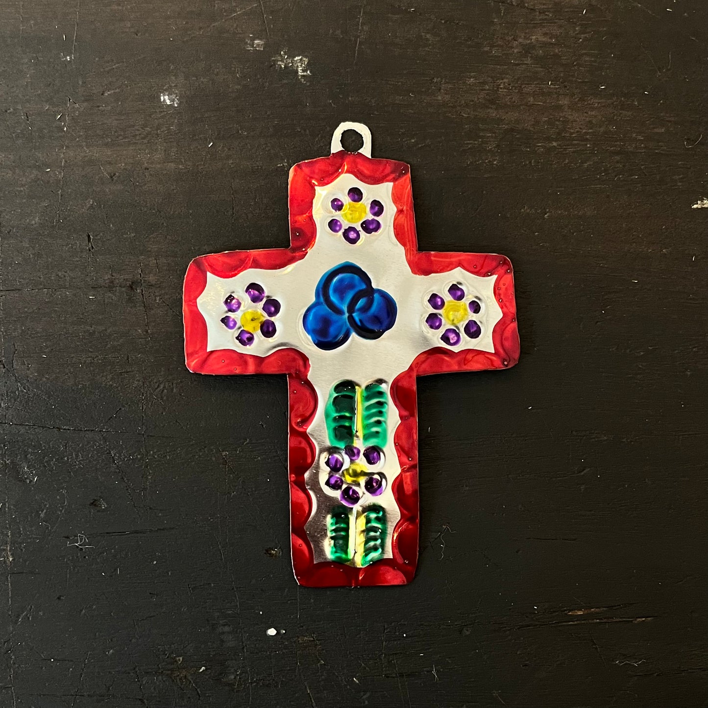 Mexican Tin Craft - Cross