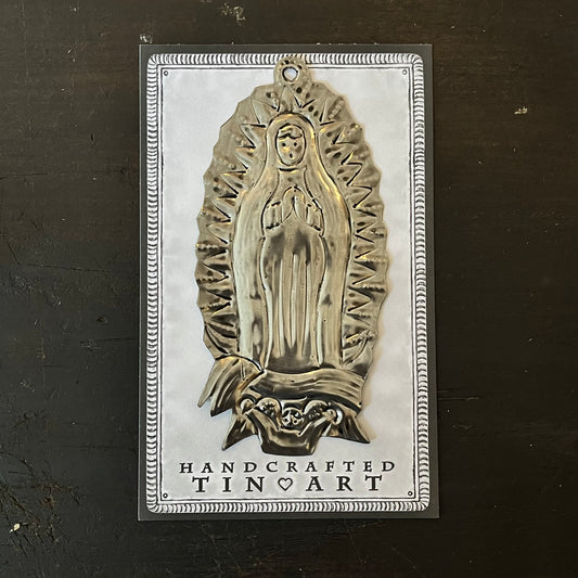 Mexican Tin craft - Our Lady Of Guadalupe