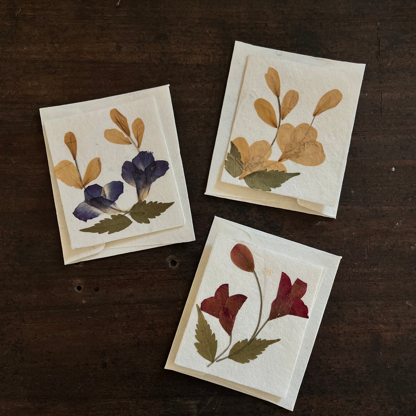 Mini Floral Greetings Card