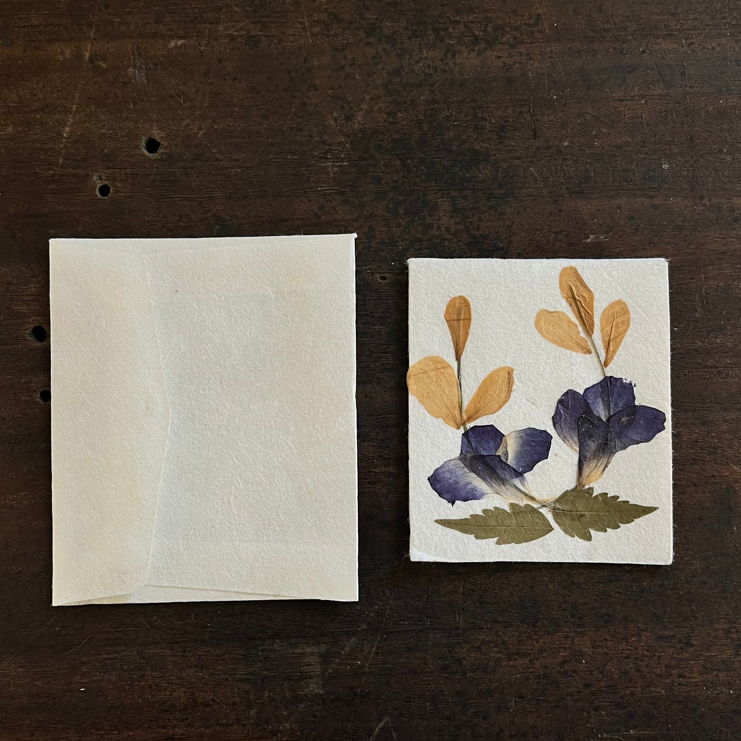 Mini Floral Greetings Card