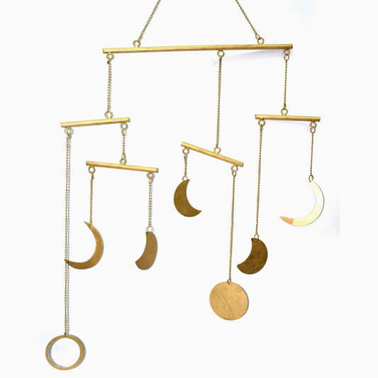 moon mobile hanging decoration