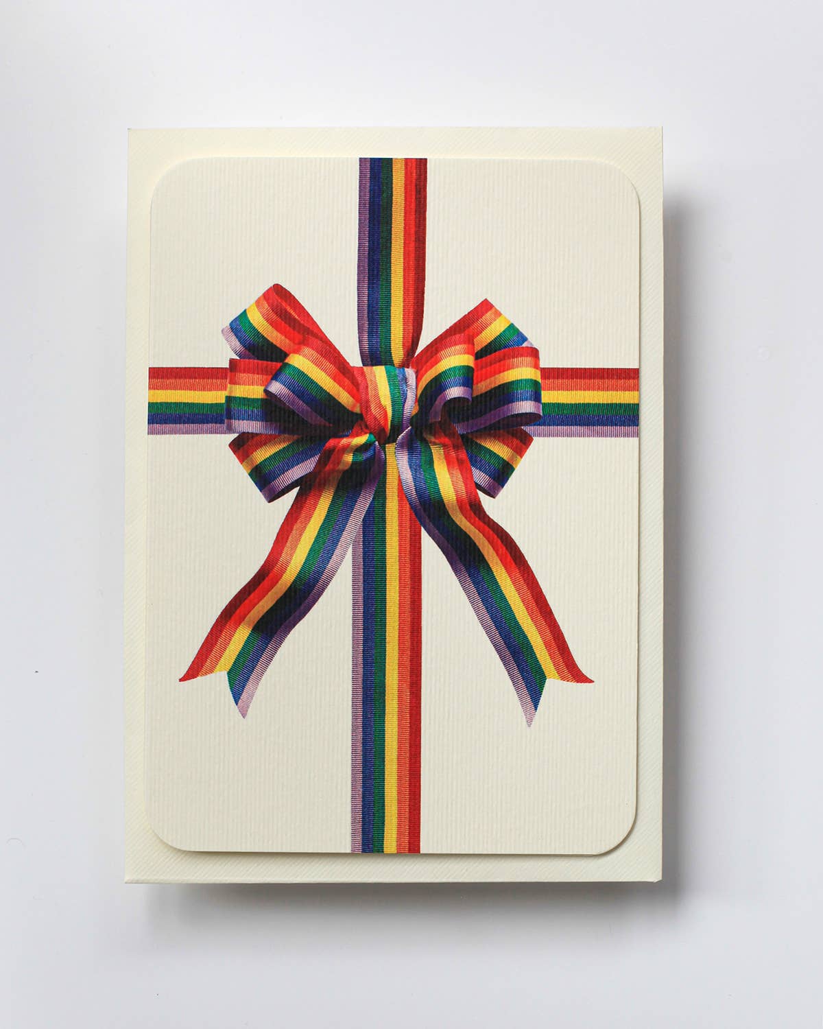 Canonbury Press - Rainbow Bow Notecard