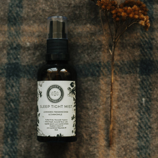 Sleep Tight Mist Lavender, Frankincense & Chamomile By Scott's Apothecary