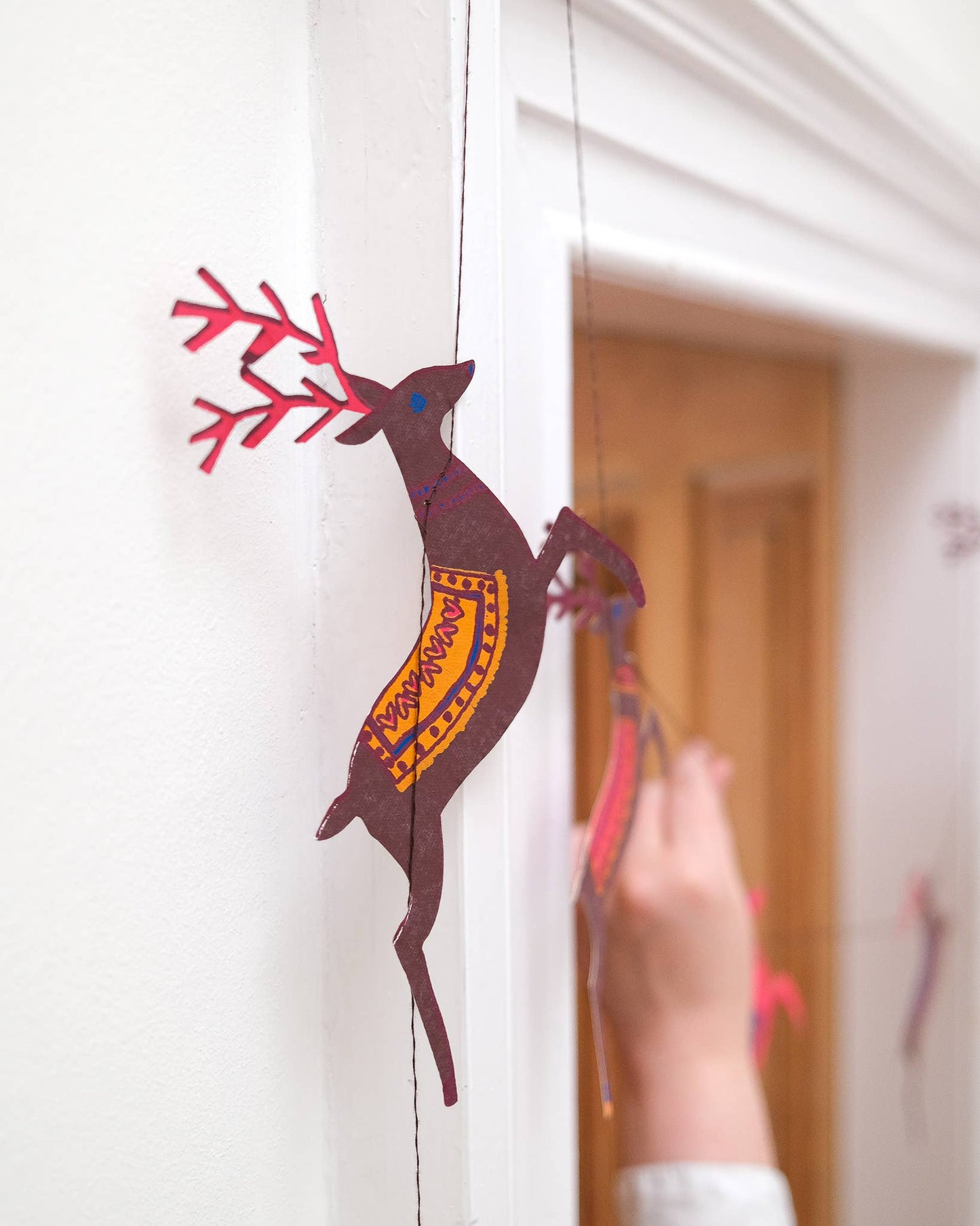 Reindeer Garland by East End Press