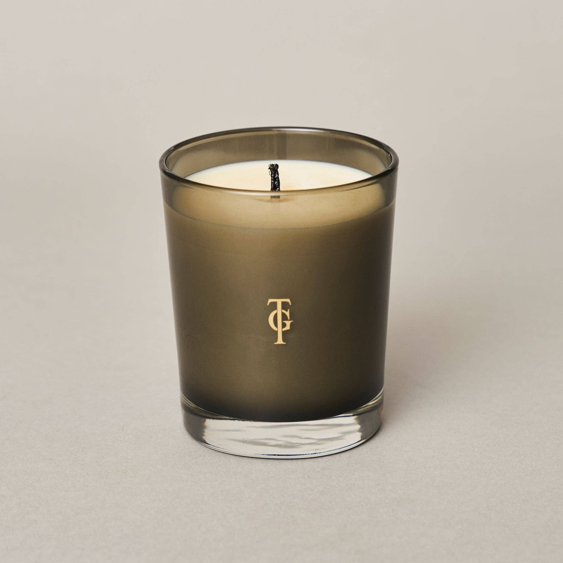True Grace Scented Candle Library Smoky Birch Tar