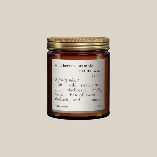 Wild Berry + Bramble Candle - Kindred Folk