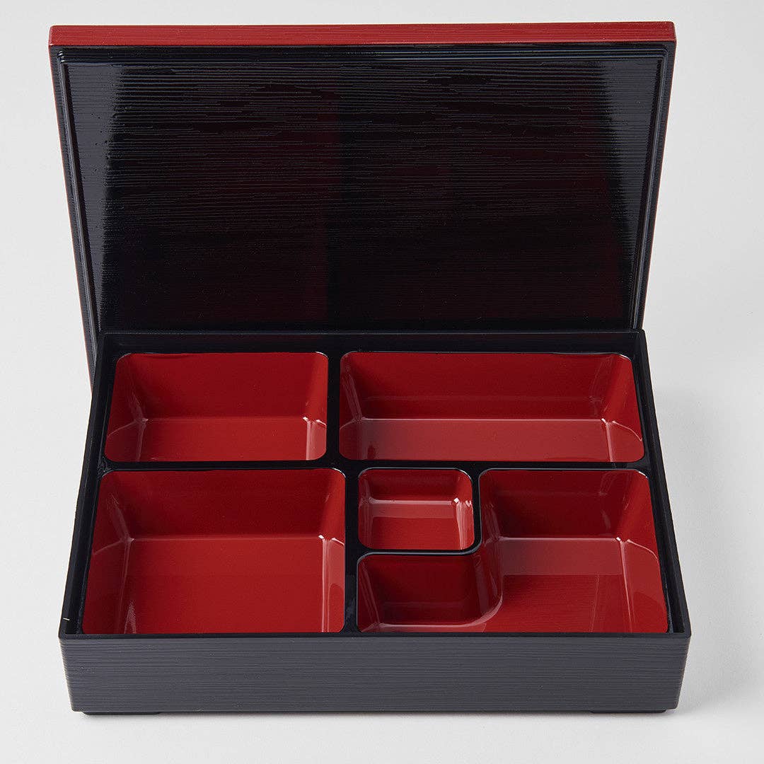 Japanese Lacquer Bento Box With Lid