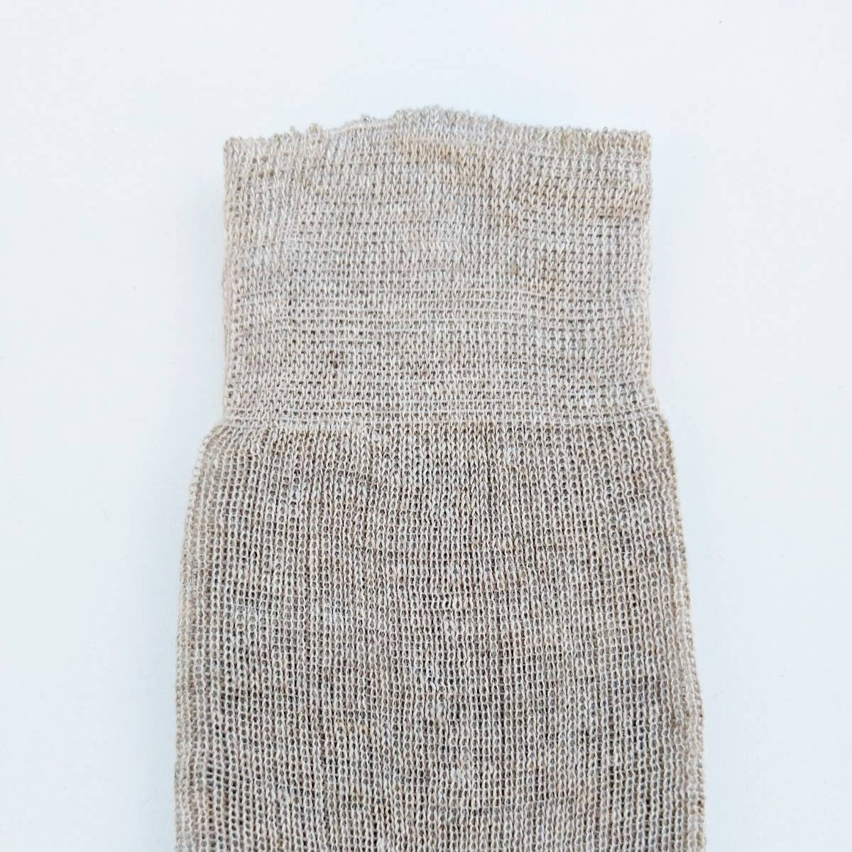 100% Linen Natural Ankle Socks