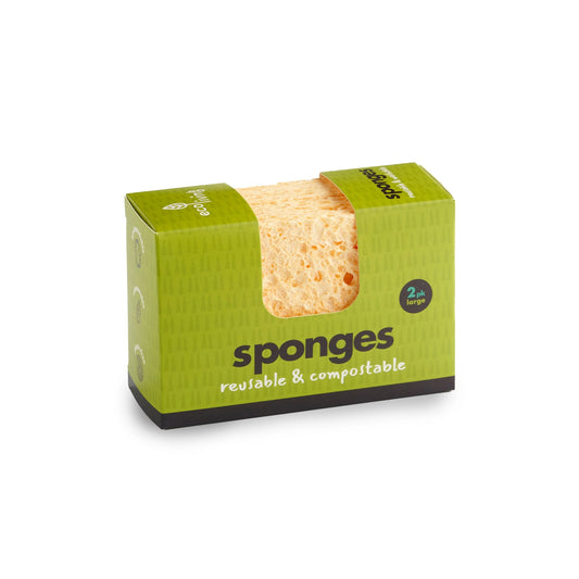 Compostable Sponge - 2 Pack