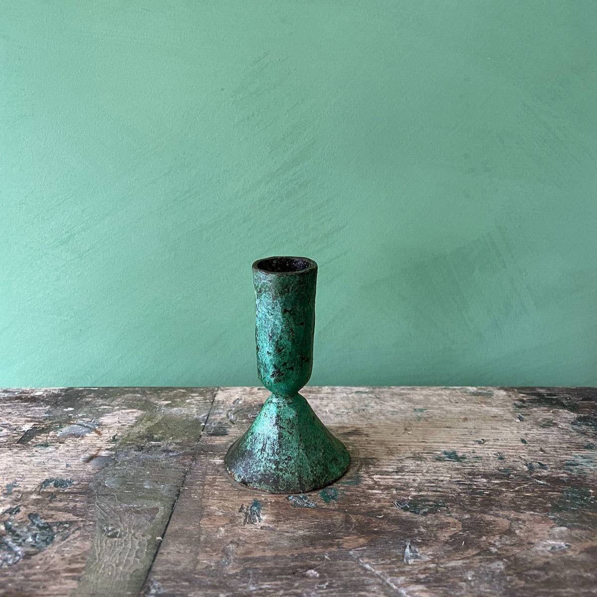 green candlestick