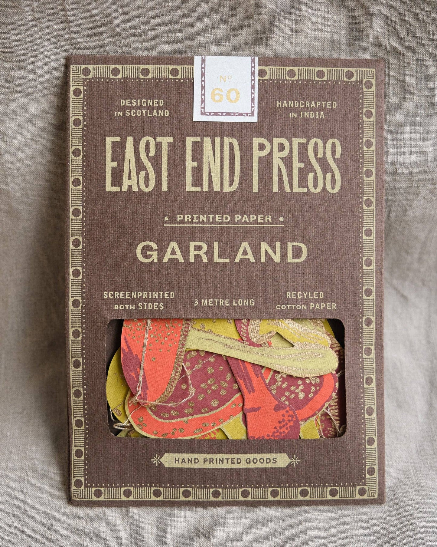 East End Press - Mushroom Sewn Garland