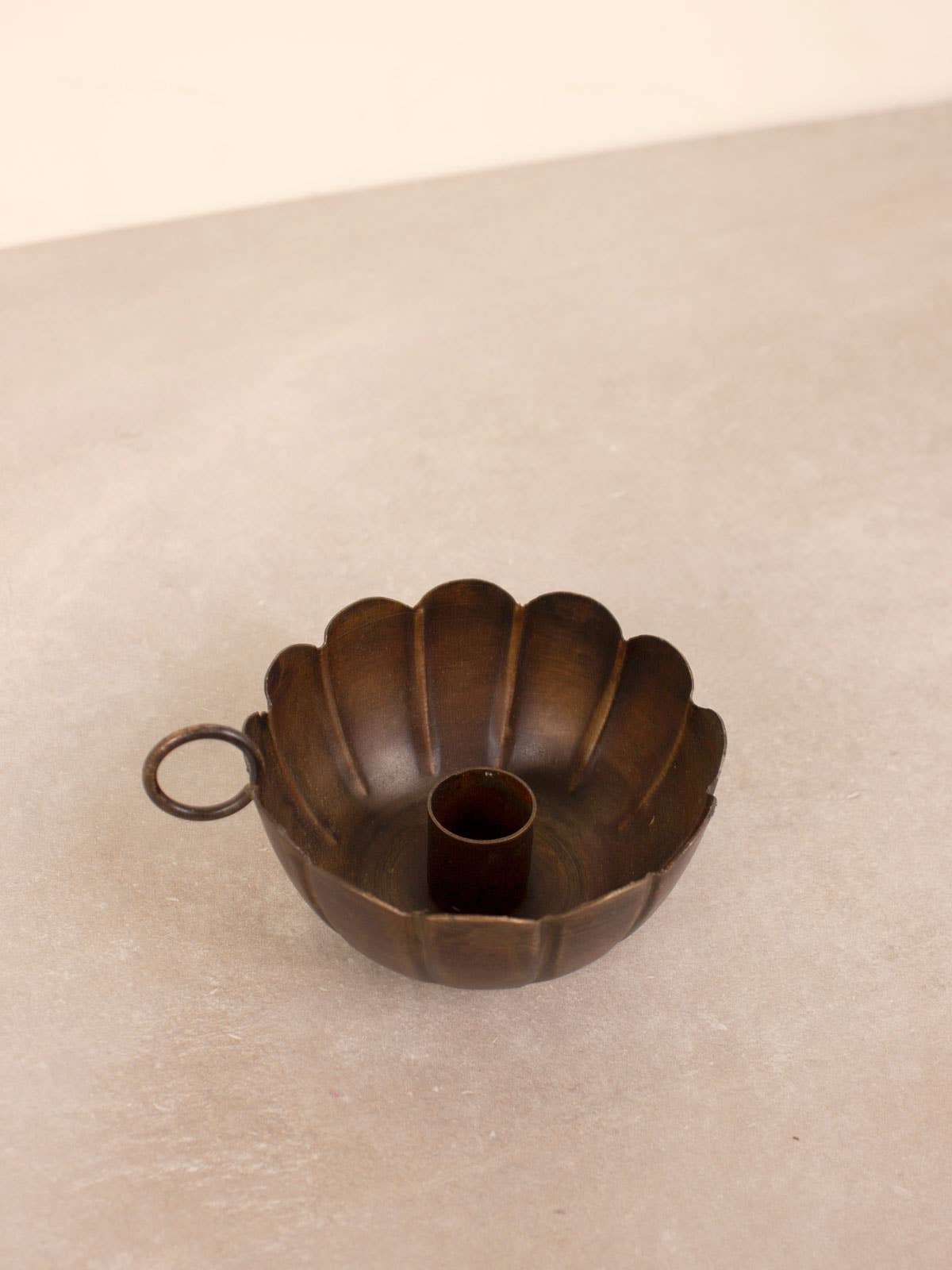 Scalloped Candle Holder