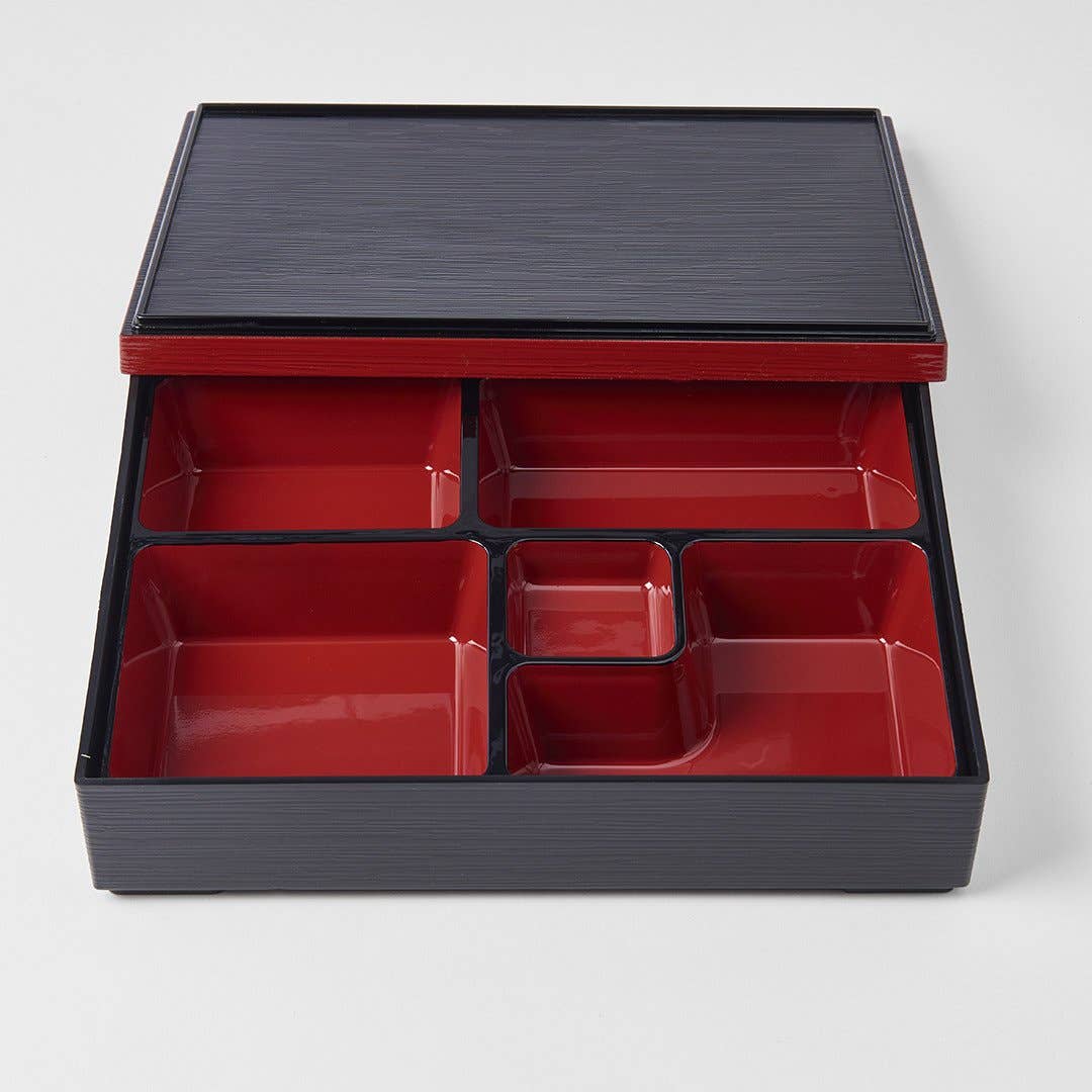 Japanese Lacquer Bento Box With Lid