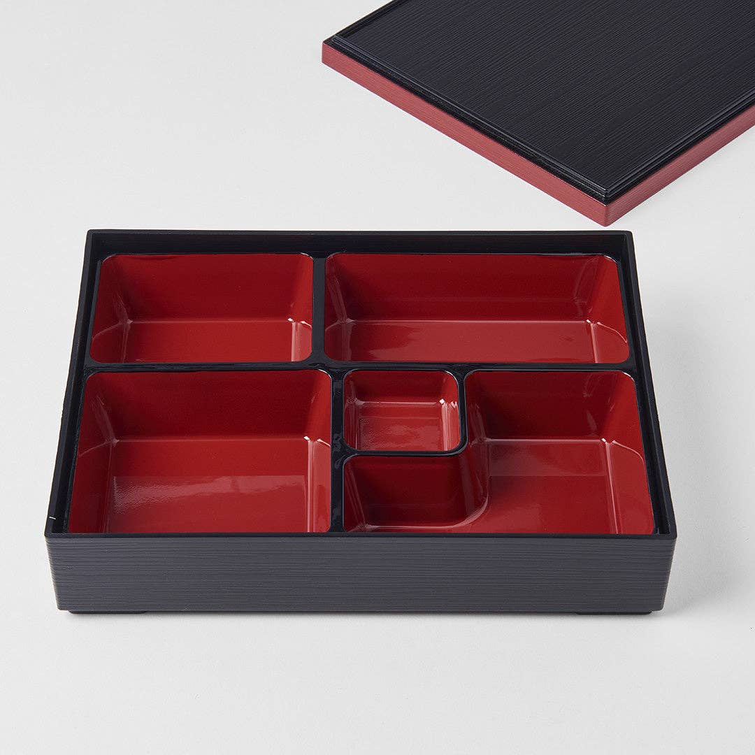 Japanese Lacquer Bento Box With Lid