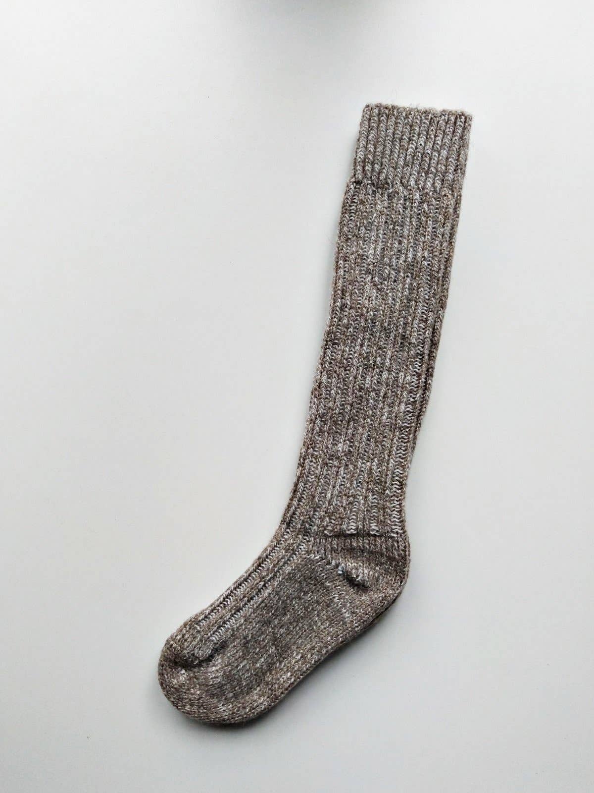 Natural Long Socks - Wool, Alpaca, Cotton & Hemp