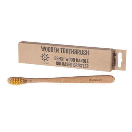 Eco Wooden Toothbrush By Iris Hantverk