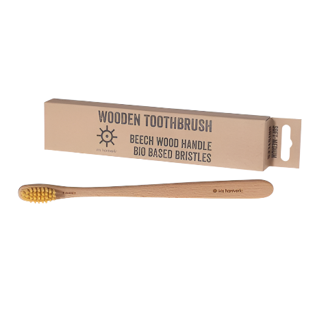Eco Wooden Toothbrush By Iris Hantverk