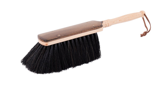 Traditional Wooden Horsehair Dust Brush