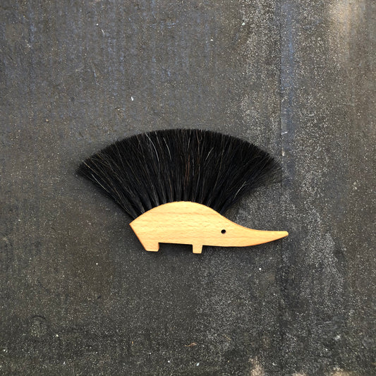 Hedgehog Table Brush by Redecker