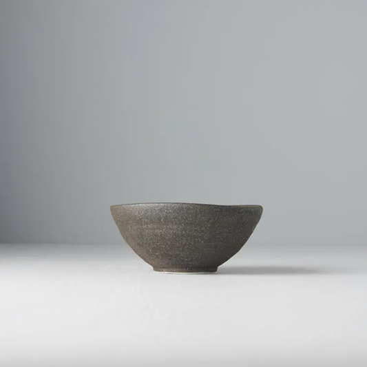 Stone Slab Japanese Oval Bowl